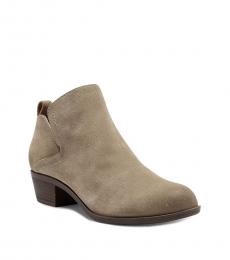 Lucky Brand Taupe Bollo Leather Boots