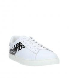 Dsquared2 White Logo Sneakers