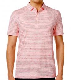 Michael Kors Red Striped Polo