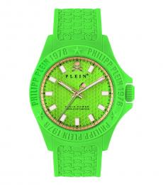 Philipp Plein Green Logo Watch