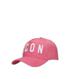 Dsquared2 Pink Icon Baseball Cap