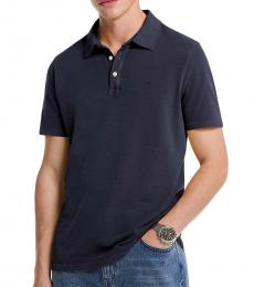 Michael Kors Midnight Logo Print Polo