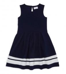 BCBGirls Girls Deep Sea Navy Sleeveless Dress