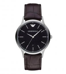 Brown-Black Dial Watch