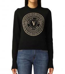 Versace Jeans Couture Black Women'S Sweater