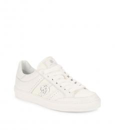 White RC-Logo Low-Top Sneakers