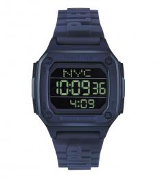 Navy Blue Hyper Logo Watch