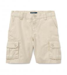 Ralph Lauren Little Boys Tan Chino Cargo Shorts