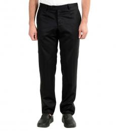 Versace Collection Black Stretch Casual Pants
