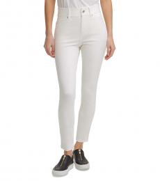 DKNY White Skinny Jeans