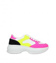 Hogan Multicolor Maxi Leather Sneakers