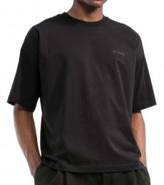 Black Oversized Crewneck T-Shirt