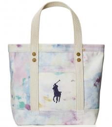 Ralph Lauren White Painted Large Tote