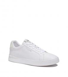 Coach White Low Top Sneakers