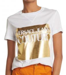 Versace Jeans Couture White Couture Logo T-Shirt
