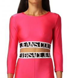 Versace Jeans Couture Pink Women'S Tops