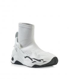 Just Cavalli Off White Socks Sneakers