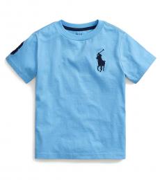 Ralph Lauren Little Boys Blue Lagoon Big Pony T-Shirt