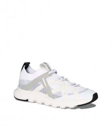 White Techmerino Wool Sock Sneakers