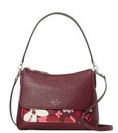 Kate Spade Cherry Forest Floral Large Shoulder Bag