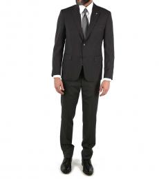 Corneliani Dark Grey Side Vents 2-Button Right Suit