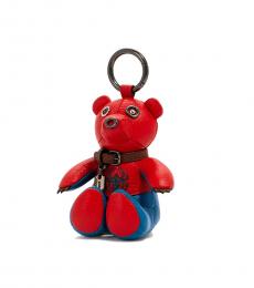 Red Spiderman Bear Key Charm