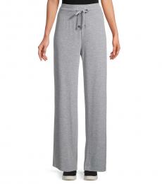 Calvin Klein Light Grey Wide-Leg Lounge Pants