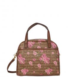 Juicy Couture Brown Crown Royal Small Satchel
