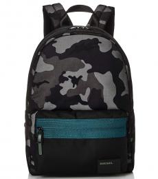 Diesel Camo Print Mirano Large Backpack