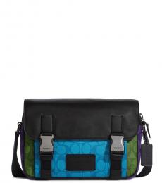 Coach Multi Color Track Medium Crossbody Bag
