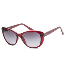 Calvin Klein Cherry Cat Eye Sunglasses