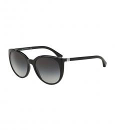 Emporio Armani Black Grey Gradient Sunglasses