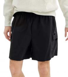 Coach Black Nylon Utility Short