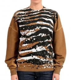 Just Cavalli Multi-Color Crewneck Sweatshirt