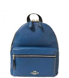 Dark Blue Charlie Small Backpack