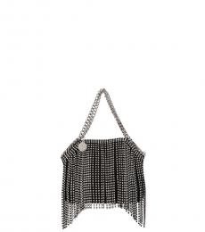 Stella McCartney Black Crystal Mini Shoulder Bag
