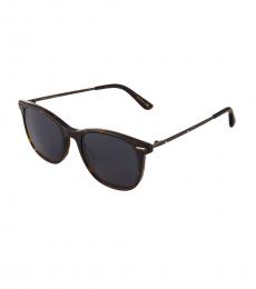 Bottega Veneta Brown Groovy Modish Sunglasses