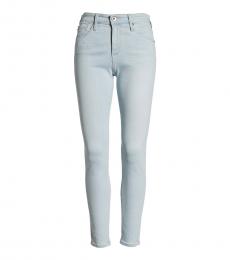 AG Adriano Goldschmied Indigo High-Rise Skinny Ankle Jeans