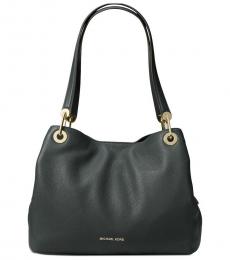 Michael Kors Dark Atlantic Green Raven Large Hobo