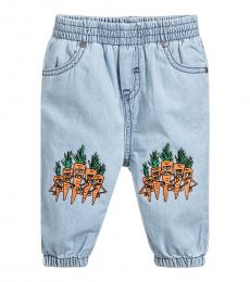 Stella McCartney Baby Boys Blue Chambray Trousers