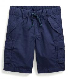 Ralph Lauren Little Boys Newport Navy Ripstop Cargo Shorts