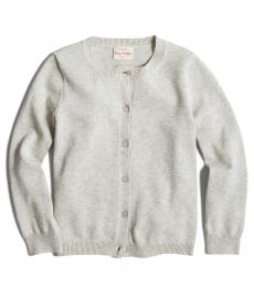 J.Crew Little Girls Heather Dusk Casey Cardigan