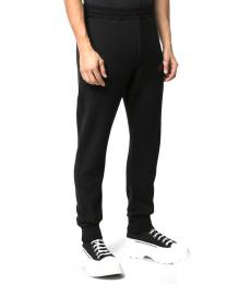 Black Logo Embroidery Joggers