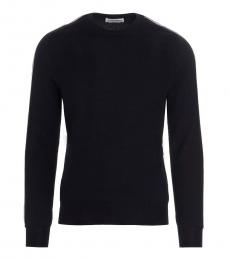 Alexander McQueen Black Logo Band Sweater