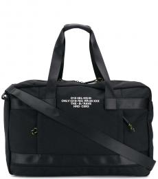 Diesel Black Soligo Large Duffle Bag