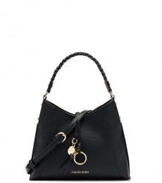 Calvin Klein Black Shelly Medium Shoulder Bag