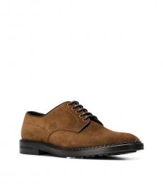Brown Suede Lace Ups