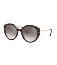 Black Havana Grey Mirrored Sunglasses
