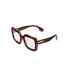 Burberry Dark Brown Square Sunglasses