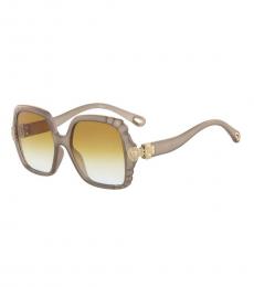 Grey Vera Square Sunglasses